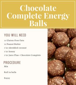 Chocolate Complete Energy Balls