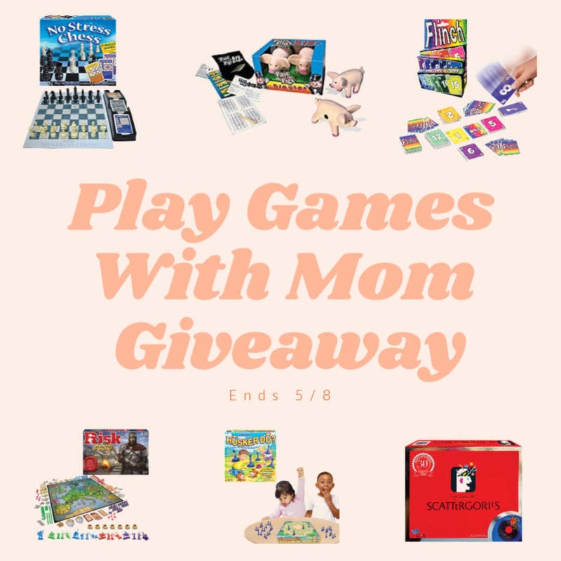 Play Games With Mom Giveaway