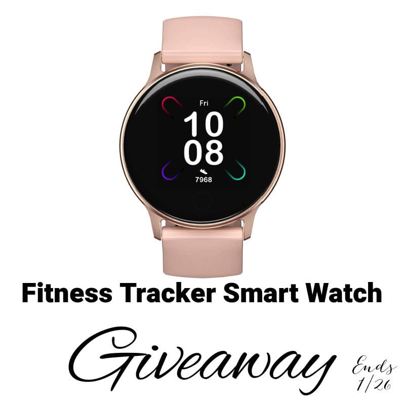 Fitness Tracker Smart Watch Giveaway