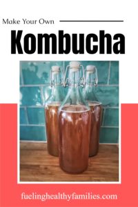 Brew Your Own Kombucha pin
